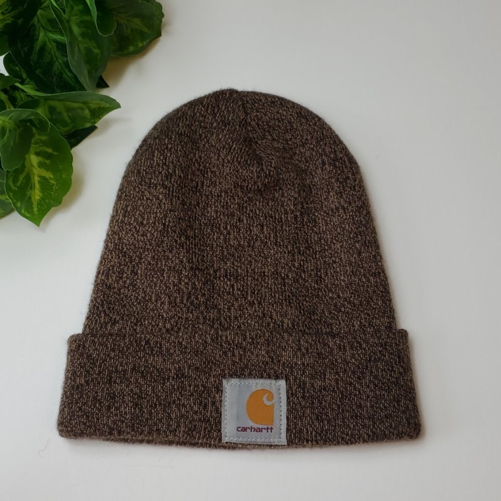 Carhartt Beanie Brown Warm Winter Hat